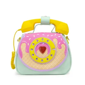Ring Ring Phone Convertible Handbag - Ice Cream Dream