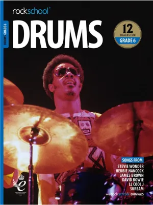 Rockschool Drums Grade 6 2018  Book/Audio