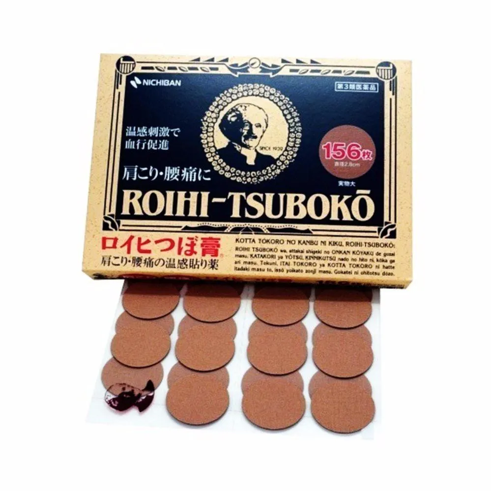 Roihi Tsuboko Medicated Pain Relief Patches 156 pcs (x2)