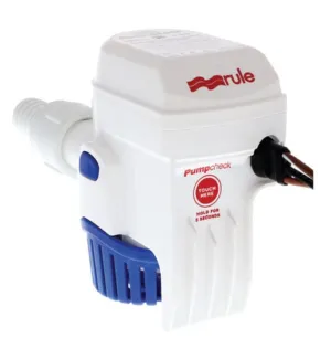 RULE-MATE 500GPH BILGE PUMP - AUTOMATIC - 24V