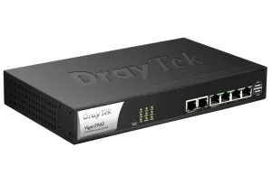 Ruteador Draytek Vigor2960 200 Vpn 2 Ptos Gb Wan 4 Gb