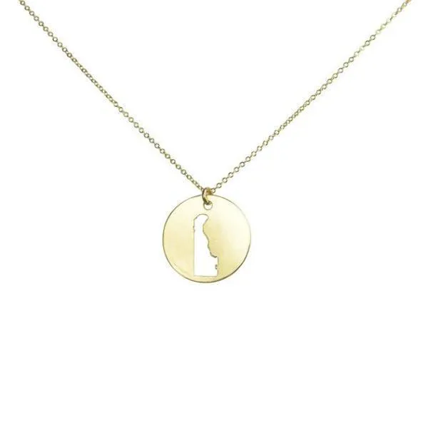 SALE - State Outline Necklace