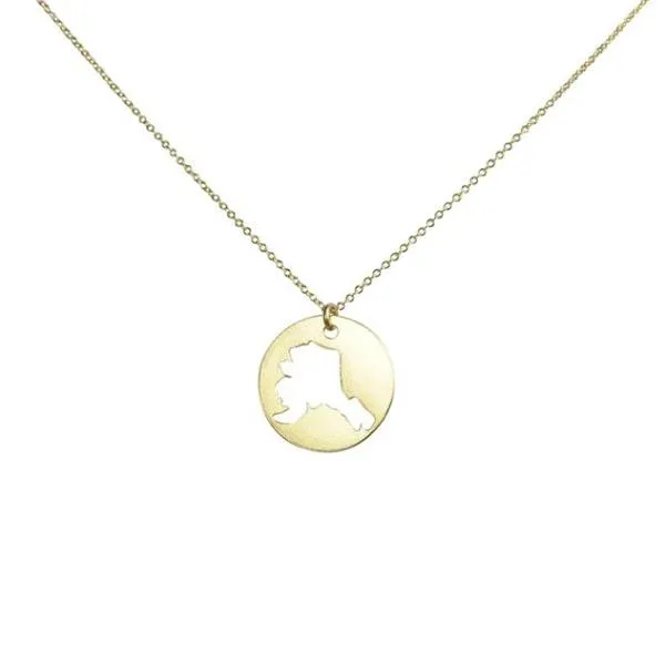 SALE - State Outline Necklace