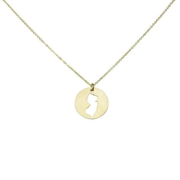 SALE - State Outline Necklace