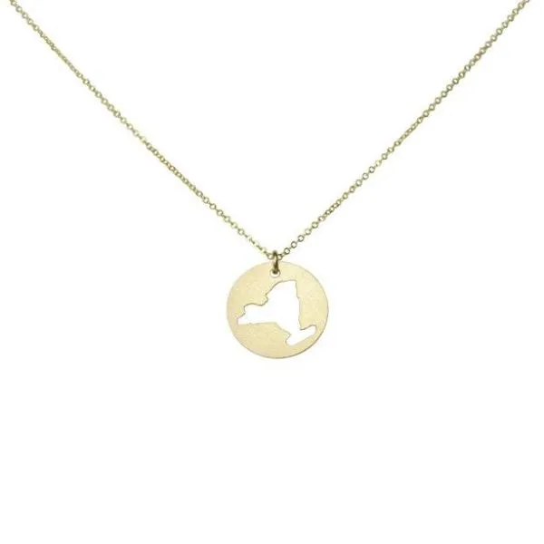 SALE - State Outline Necklace