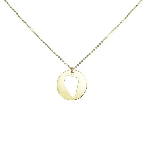 SALE - State Outline Necklace