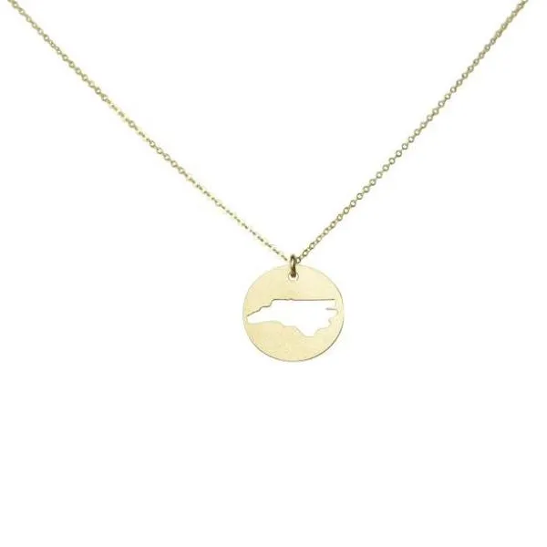 SALE - State Outline Necklace