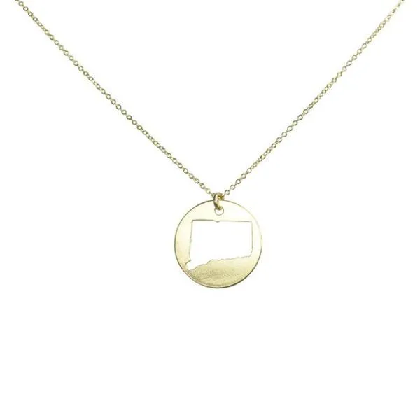 SALE - State Outline Necklace