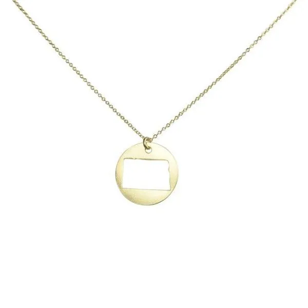 SALE - State Outline Necklace
