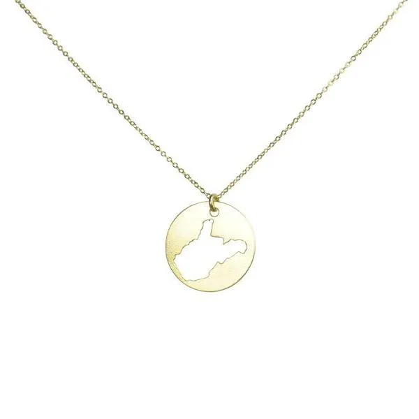 SALE - State Outline Necklace