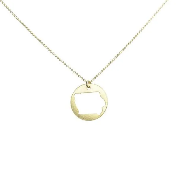 SALE - State Outline Necklace