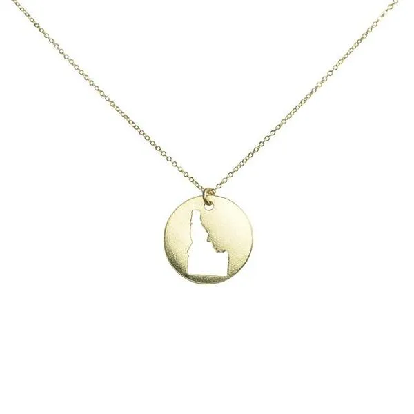 SALE - State Outline Necklace