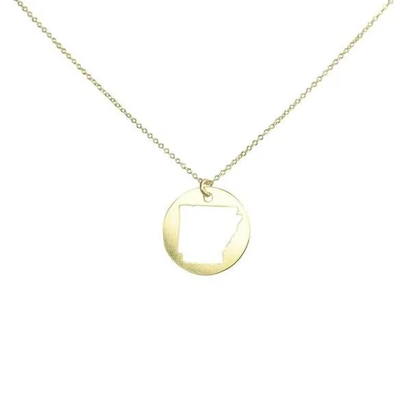 SALE - State Outline Necklace