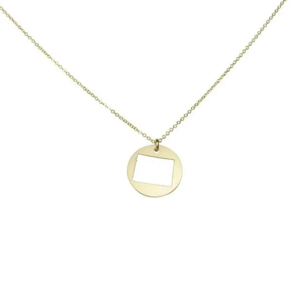SALE - State Outline Necklace