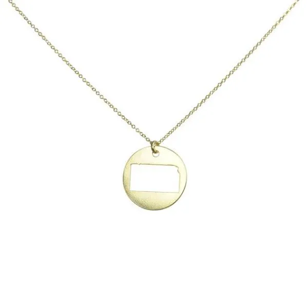 SALE - State Outline Necklace