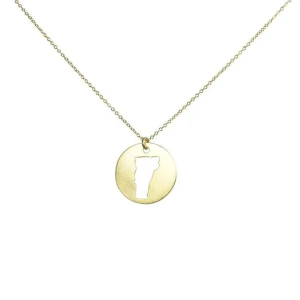SALE - State Outline Necklace