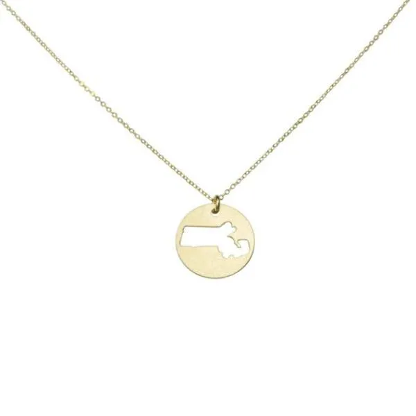 SALE - State Outline Necklace