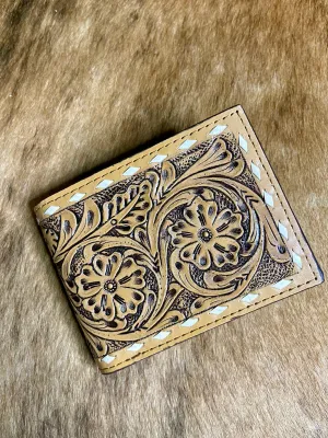 Sams Tooled Bifold Wallet