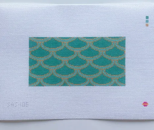 SAS-0106  Mermaid (Turquoise) Clutch Insert