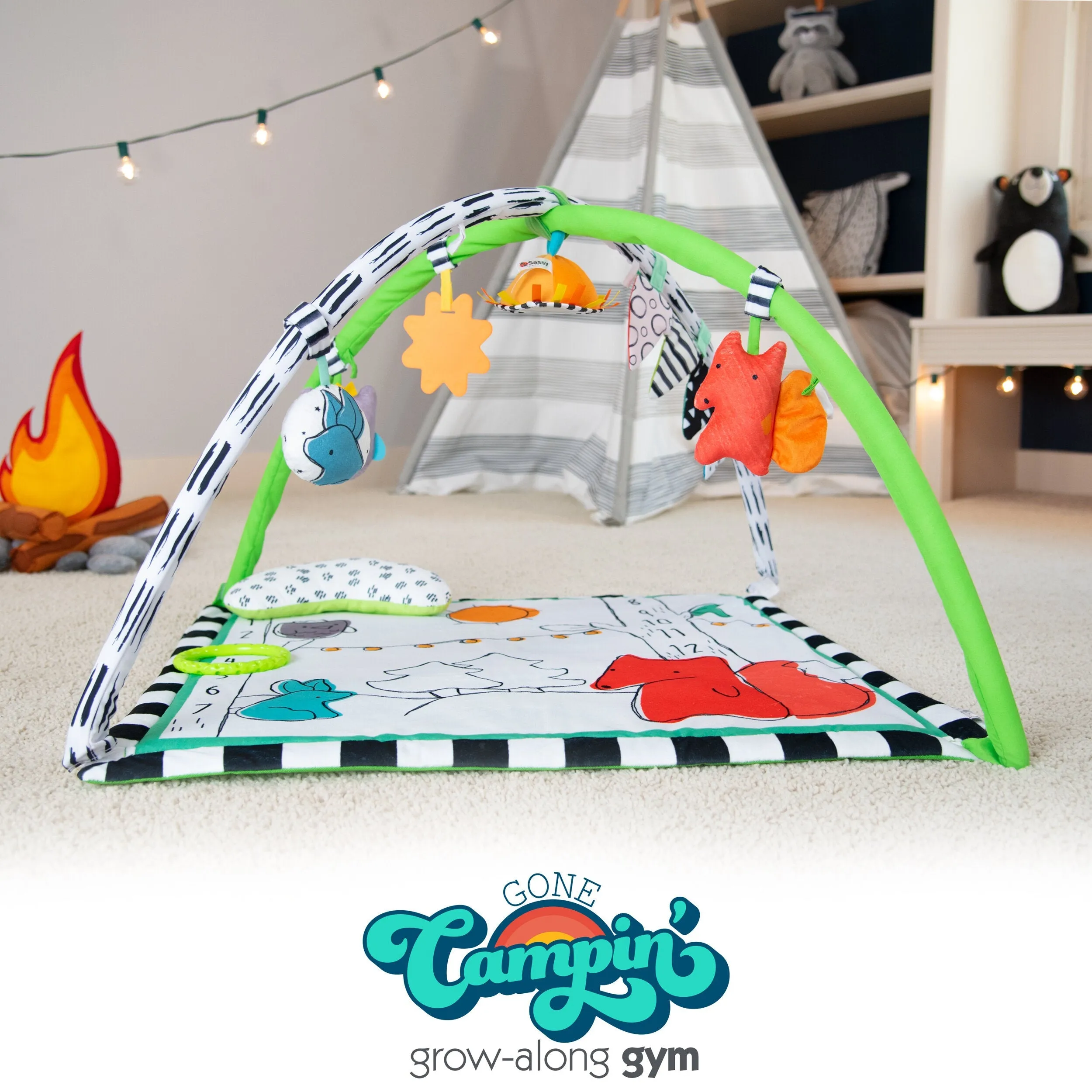 Sassy Baby Gone Campin' Play Gym