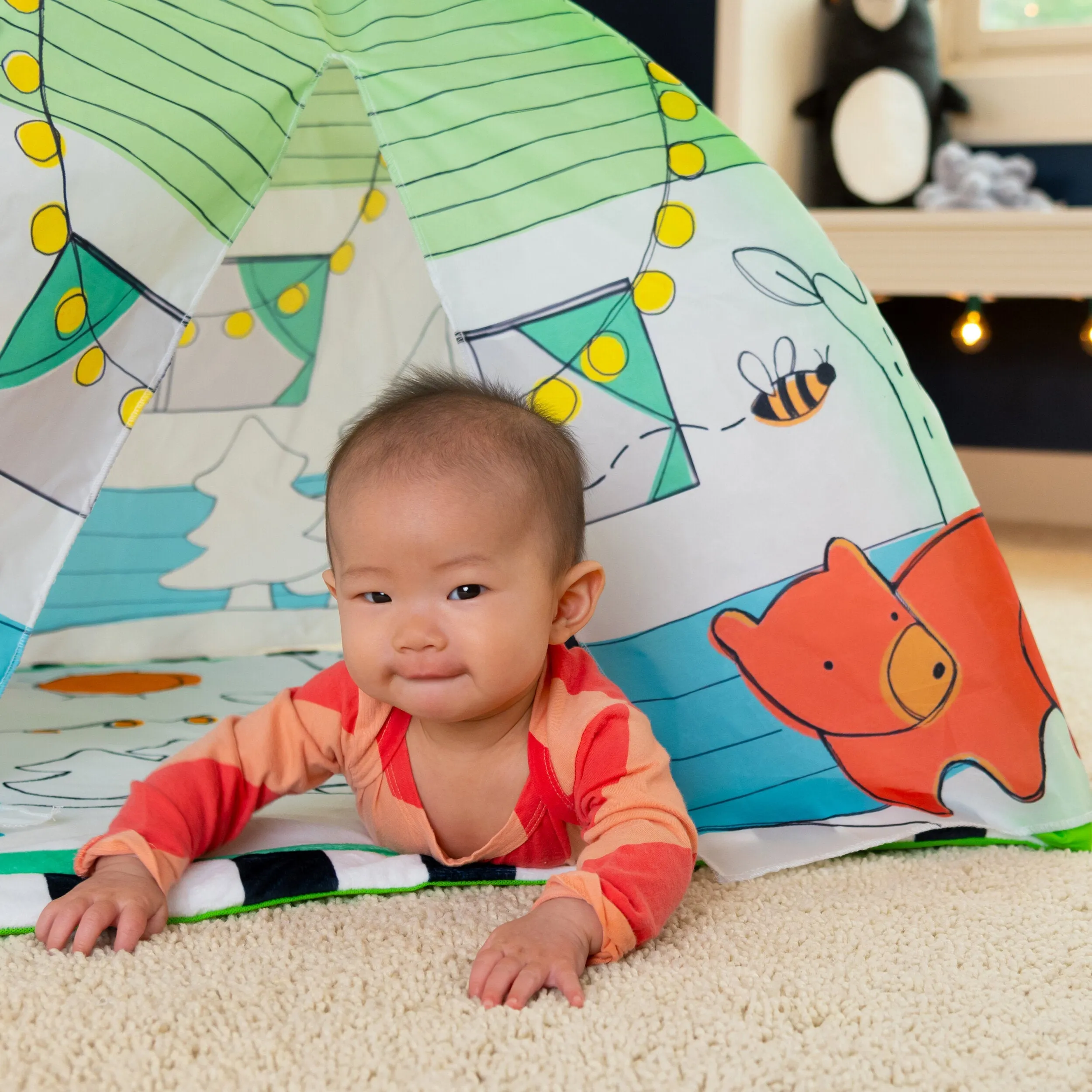 Sassy Baby Gone Campin' Play Gym