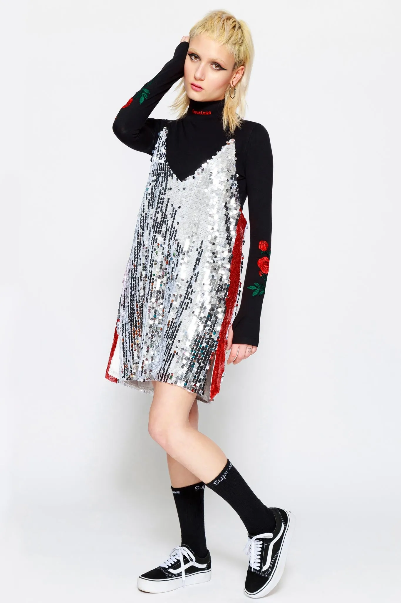 Sauce Sequin Dress