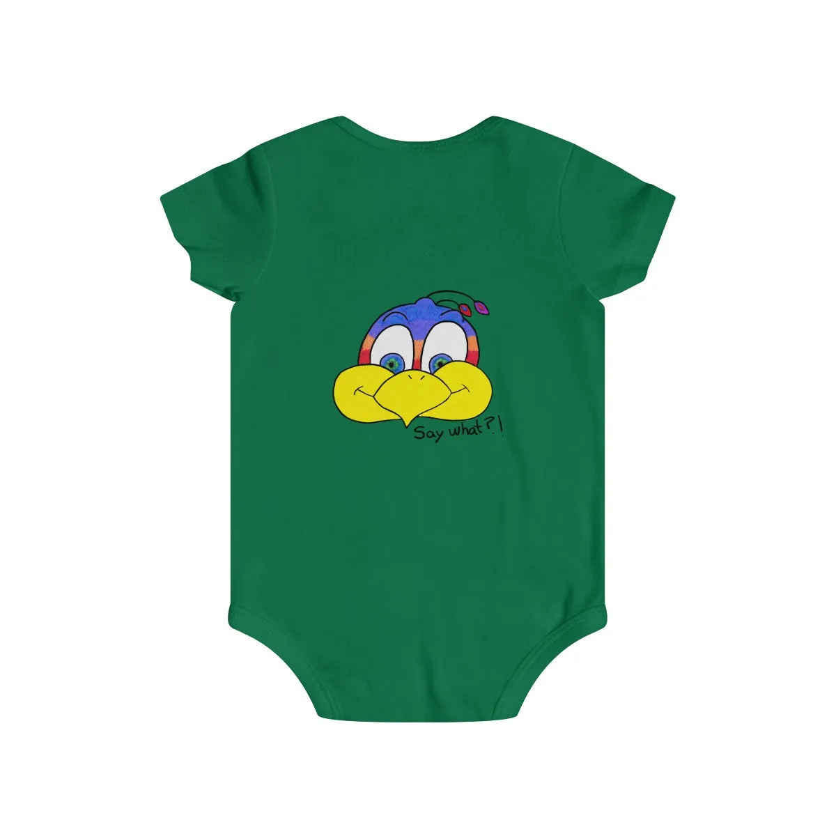 Say what?! Infant Rip Snap Tee