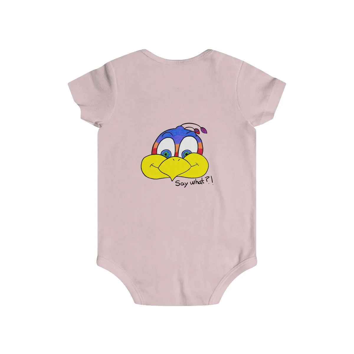 Say what?! Infant Rip Snap Tee