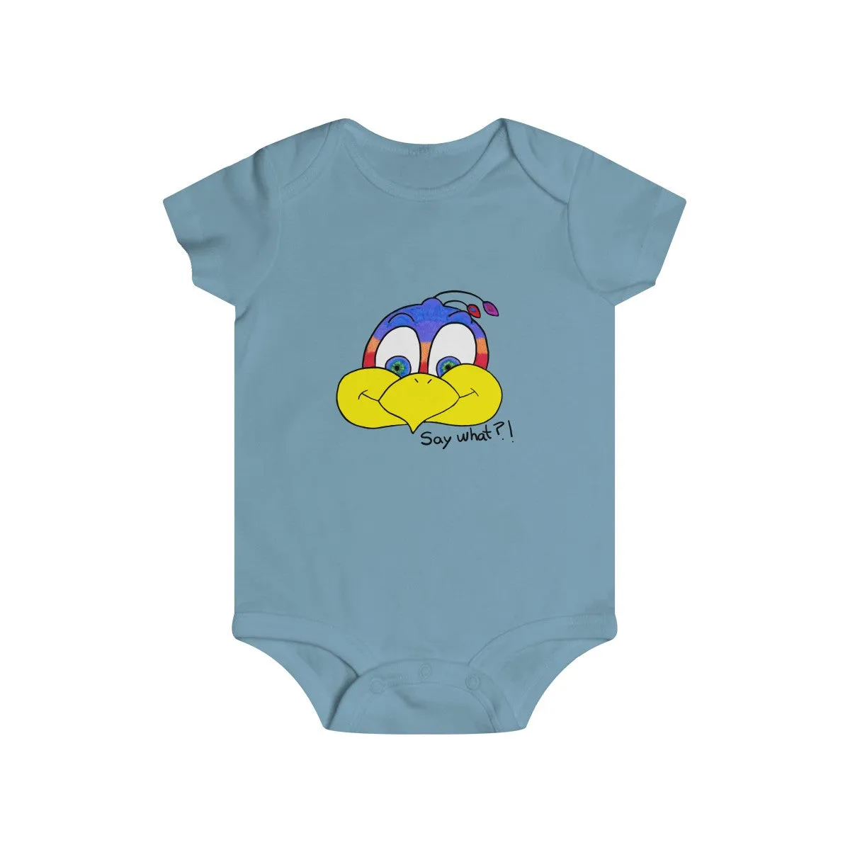 Say what?! Infant Rip Snap Tee