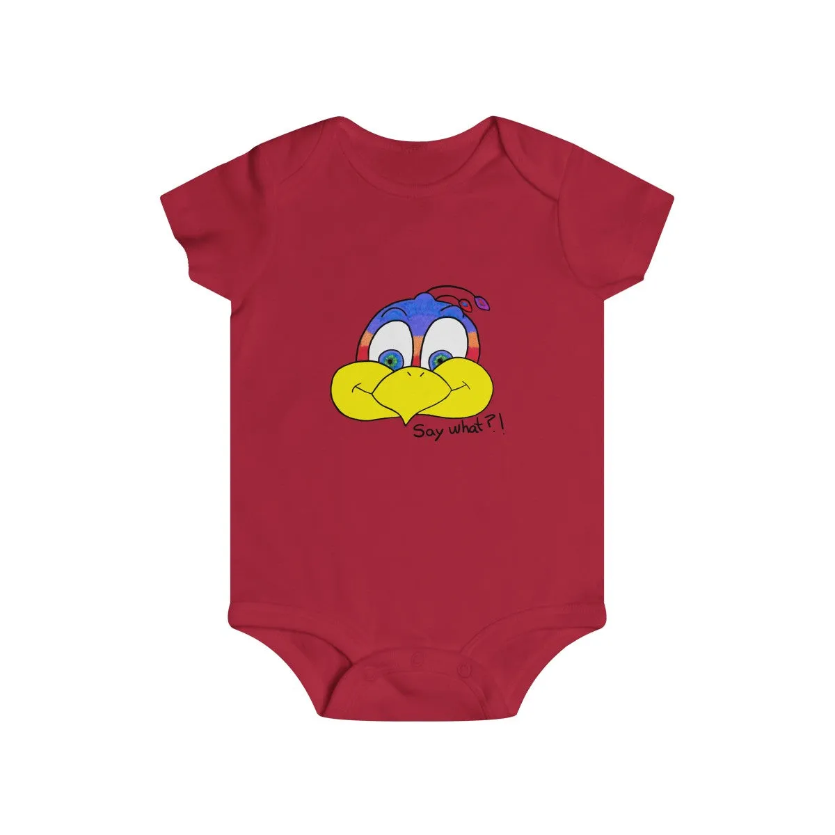 Say what?! Infant Rip Snap Tee