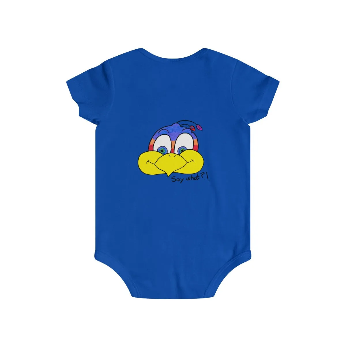 Say what?! Infant Rip Snap Tee