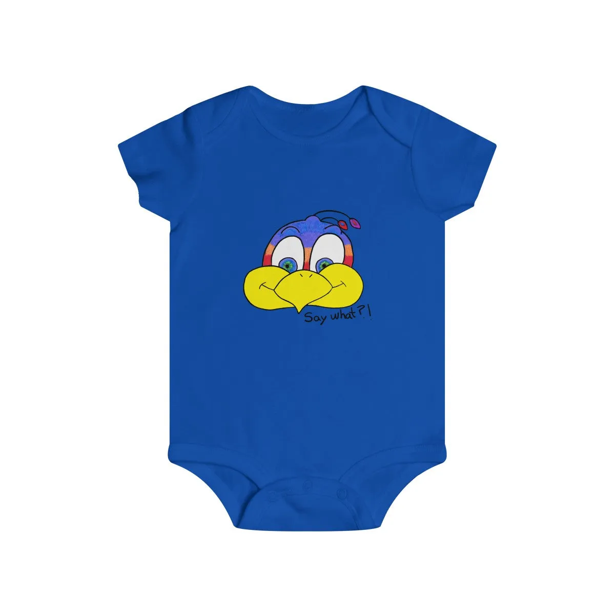 Say what?! Infant Rip Snap Tee