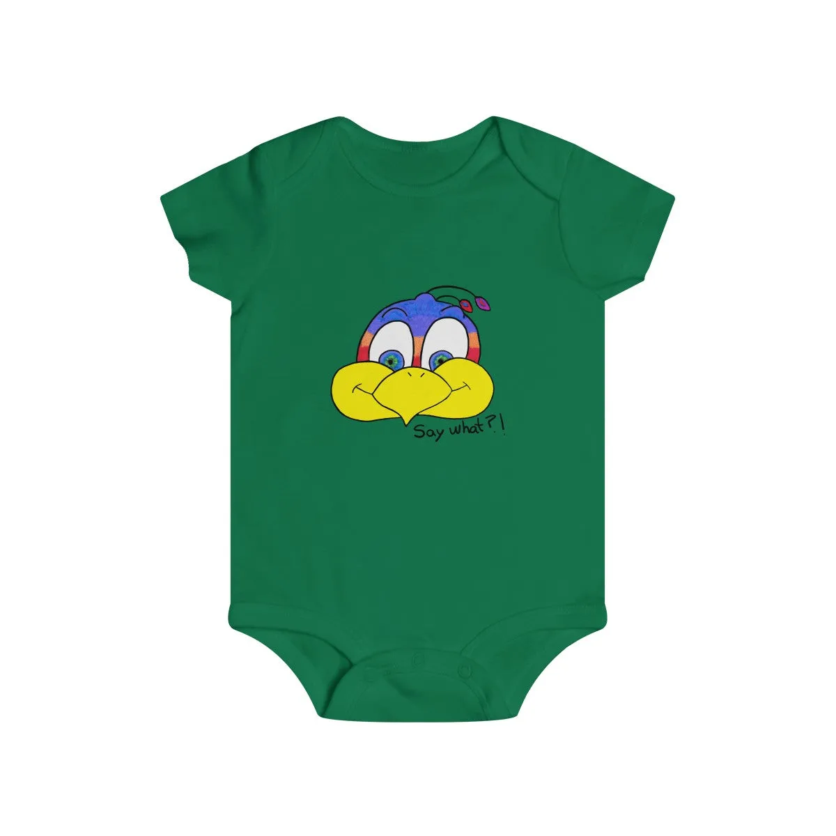 Say what?! Infant Rip Snap Tee