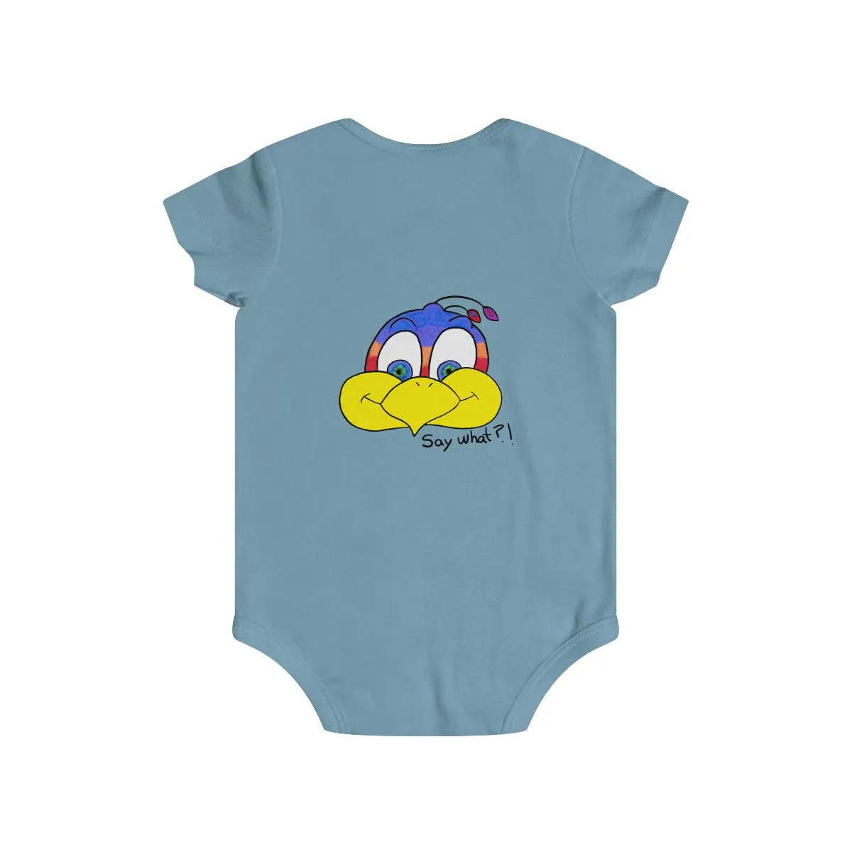 Say what?! Infant Rip Snap Tee