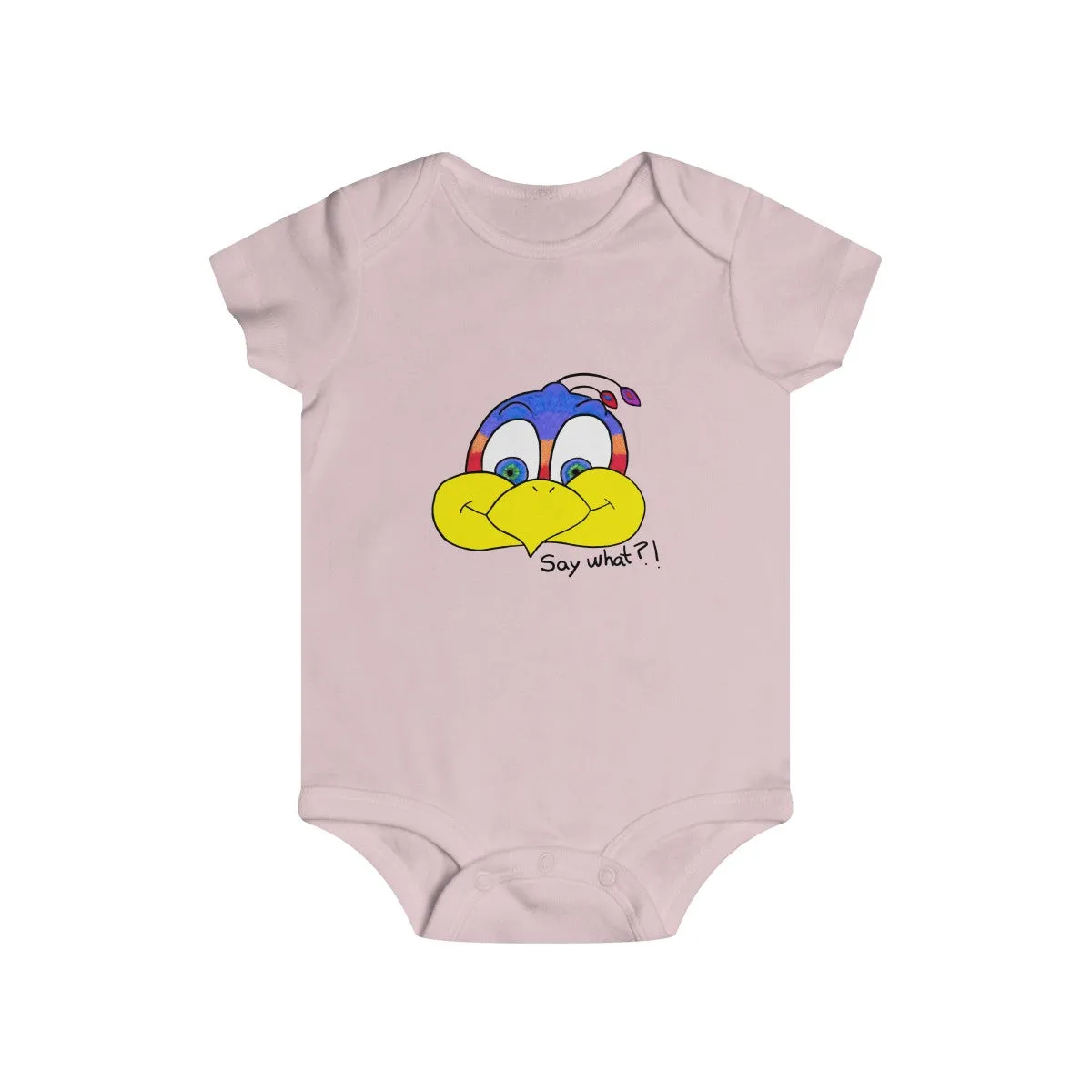 Say what?! Infant Rip Snap Tee