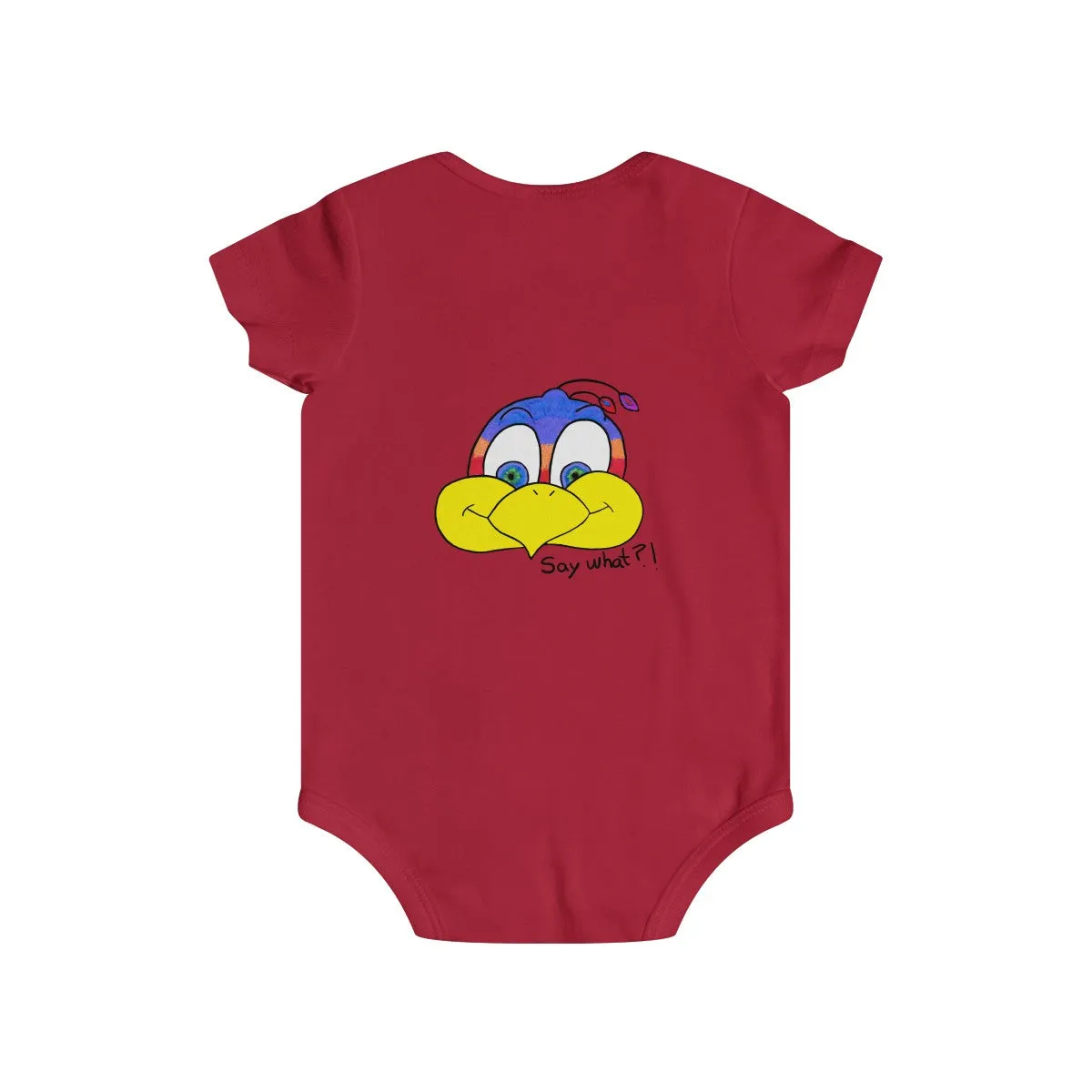 Say what?! Infant Rip Snap Tee