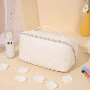(🔥Schlussverkauf🔥)Tragbare Reisekosmetiktasche aus Leder