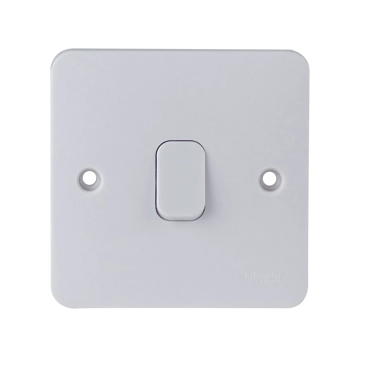 Schneider Electric GGBL1012R Lisse White Moulded 10A 1G 2-Way Retractive Switch
