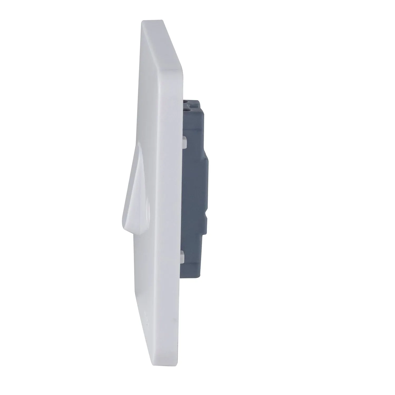 Schneider Electric GGBL1012R Lisse White Moulded 10A 1G 2-Way Retractive Switch