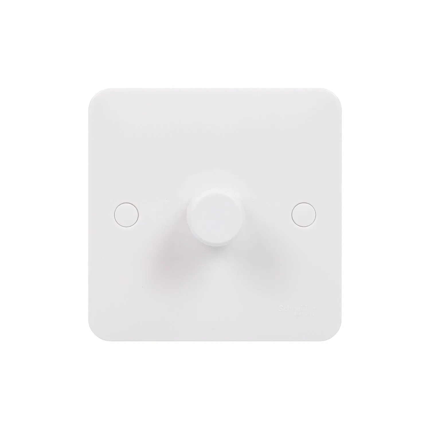 Schneider Electric GGBL6012CS Lisse White Moulded 1G 2-Way 400W/VA Mains & Low Voltage Dimmer Switch