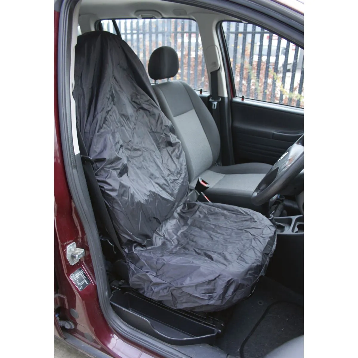 Sealey Front Seat Protector Set 2pc Lightweight