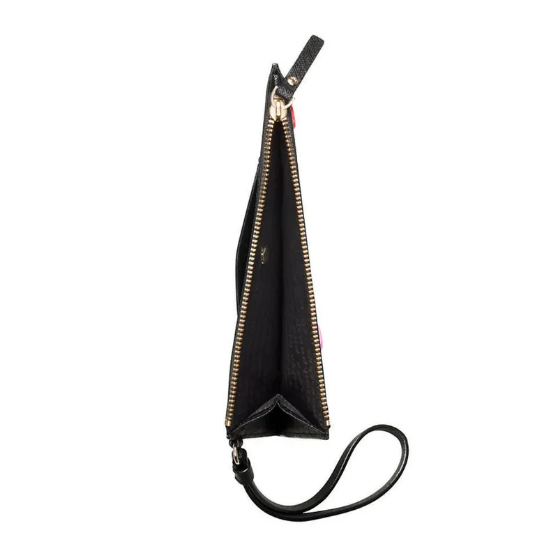 Secret Admirer Applique Heart Slim Bee Wristlet