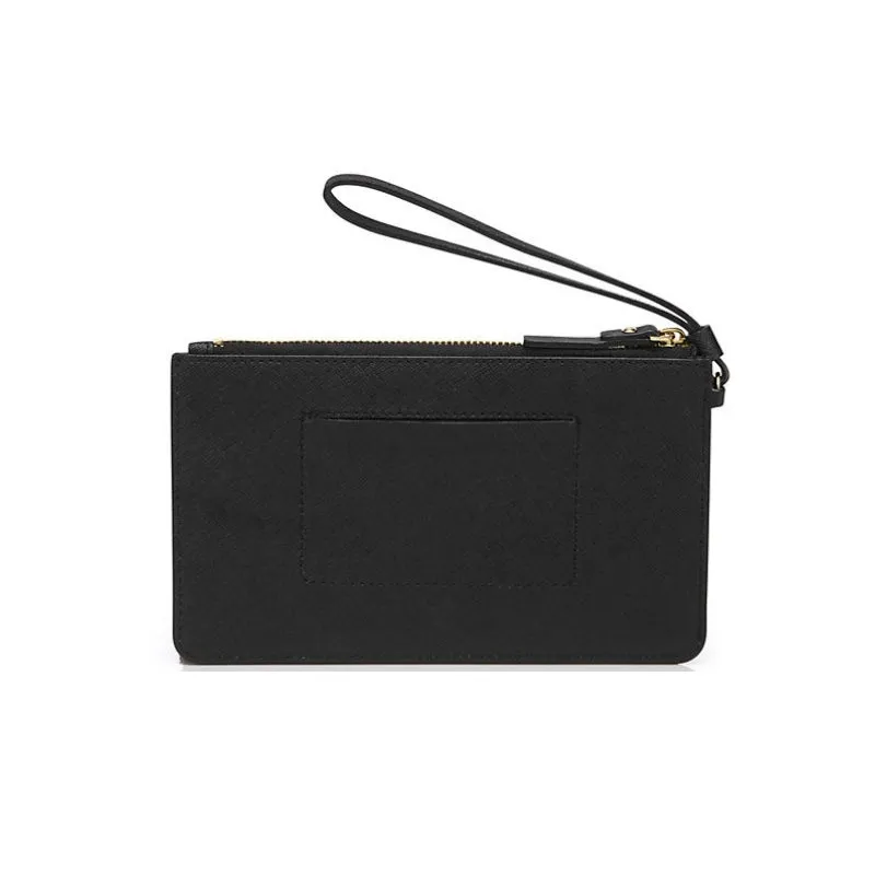 Secret Admirer Applique Heart Slim Bee Wristlet