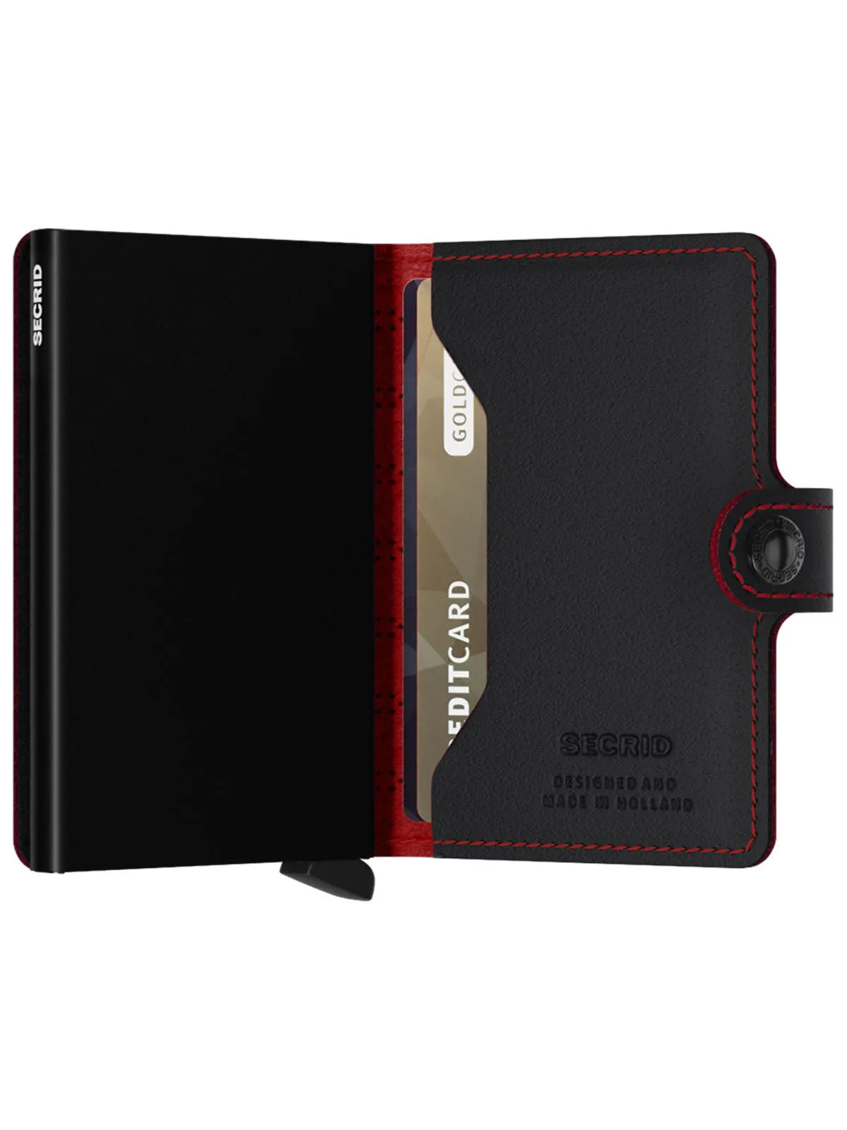 Secrid Miniwallet Fuel Black Red