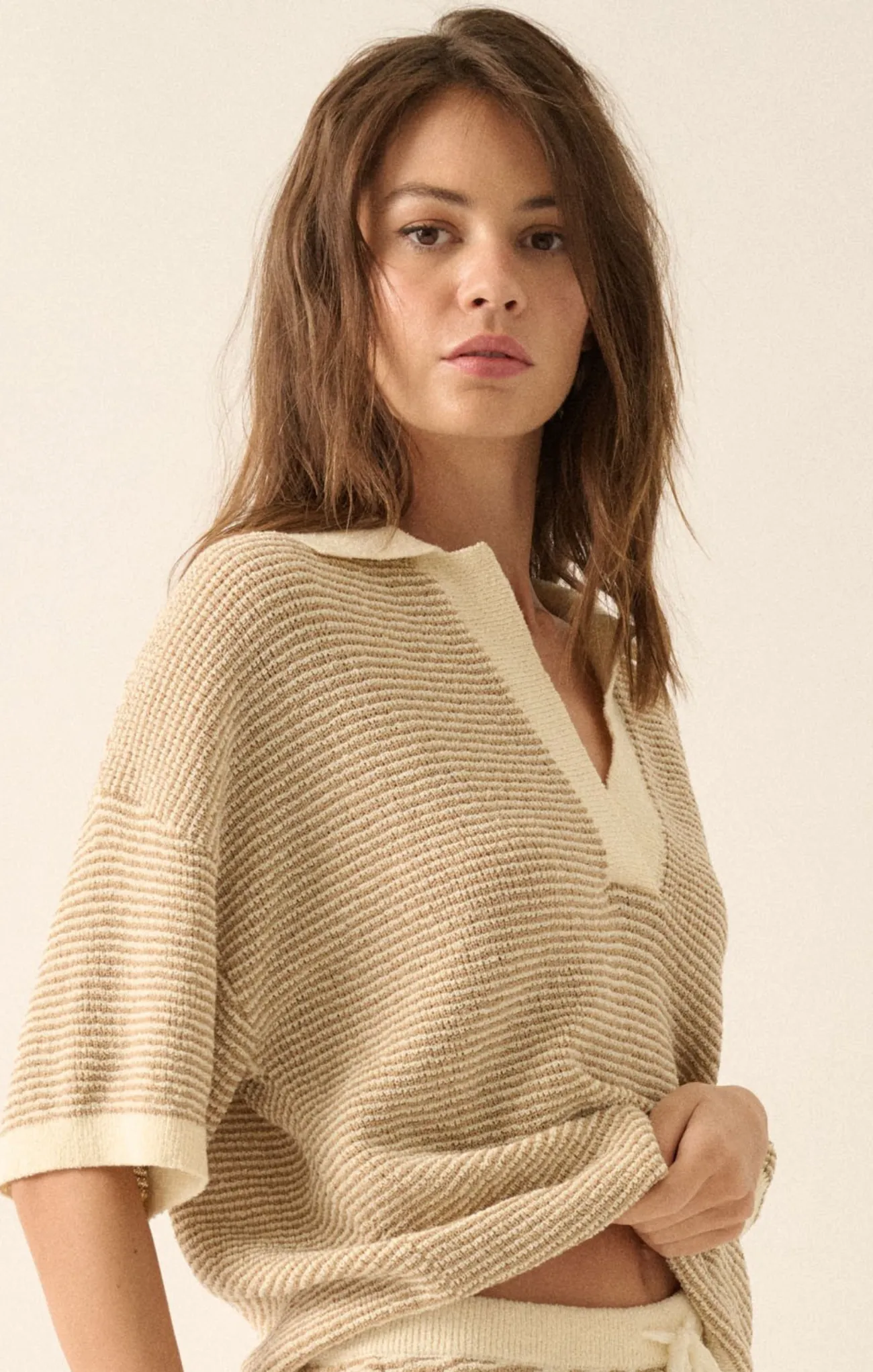 Selene Short Sleeve Sweater