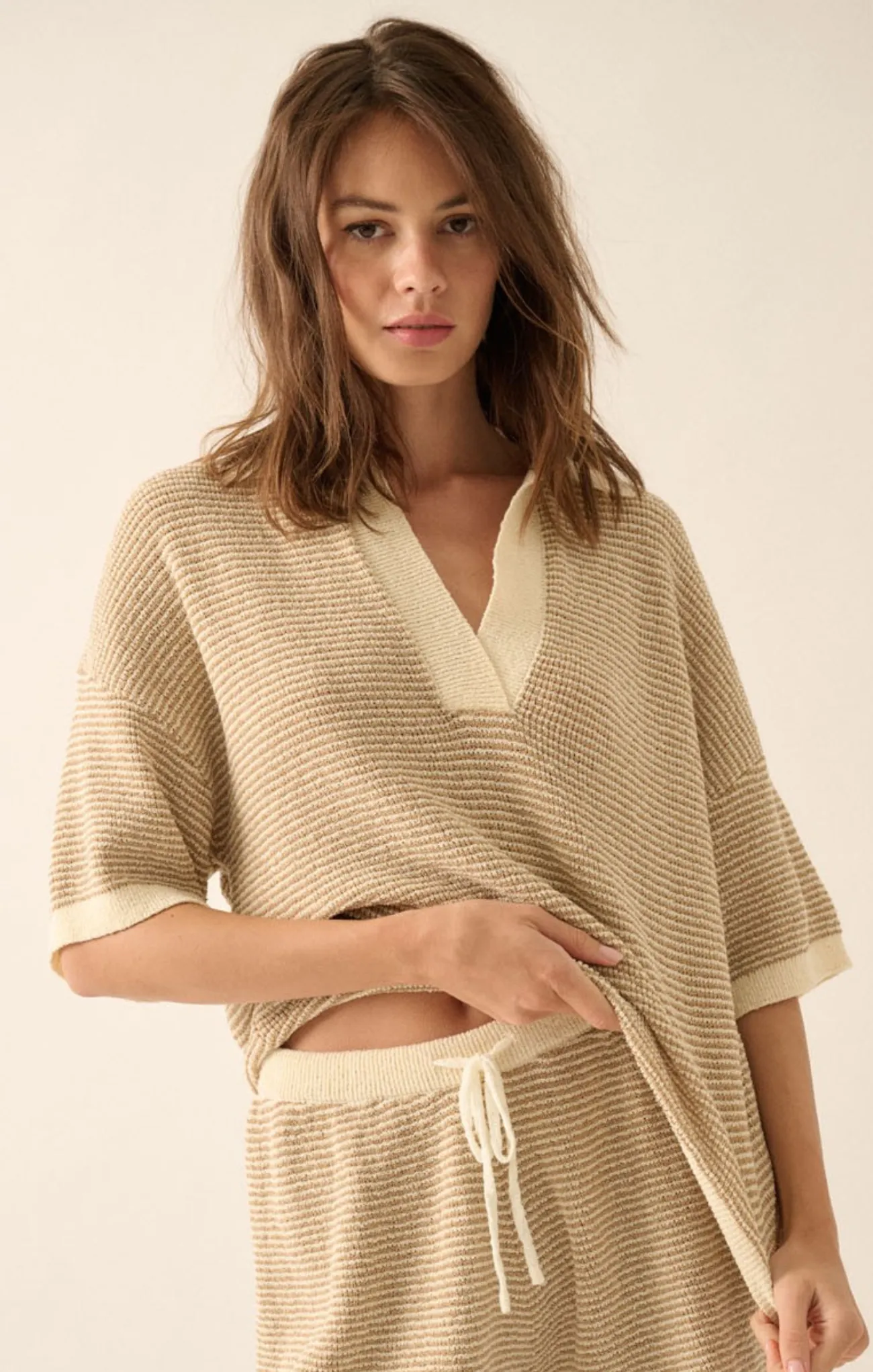 Selene Short Sleeve Sweater
