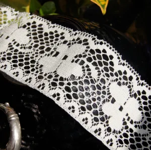 Shamrock Ivory Lace Trim 2"