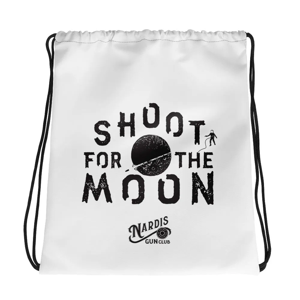 Shoot For The Moon - Drawstring Bag
