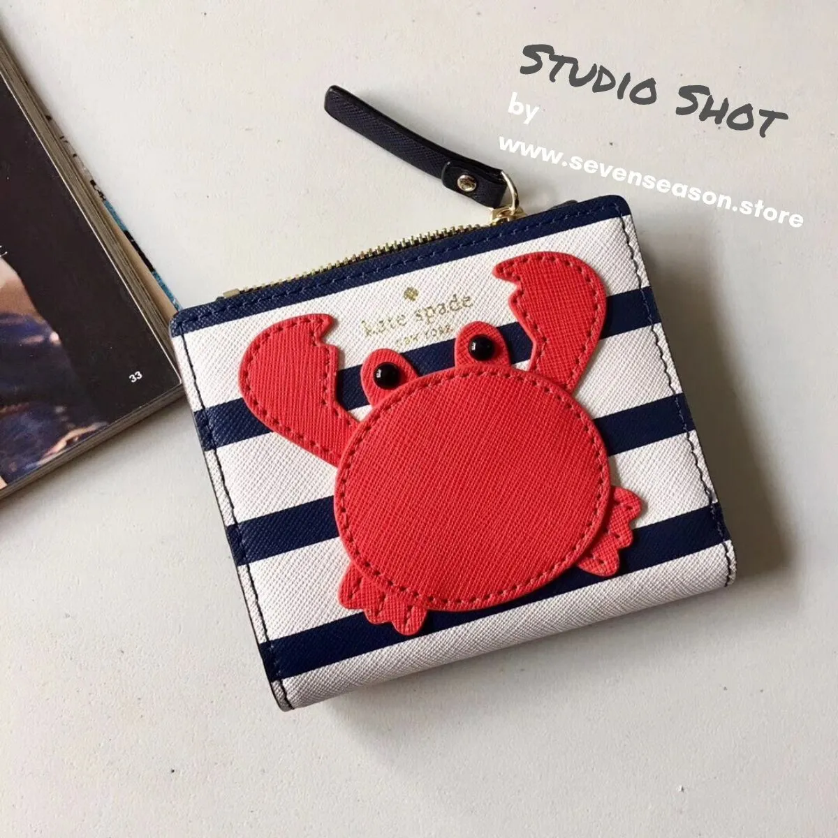 Shore Thing Crab Adalyn Wallet