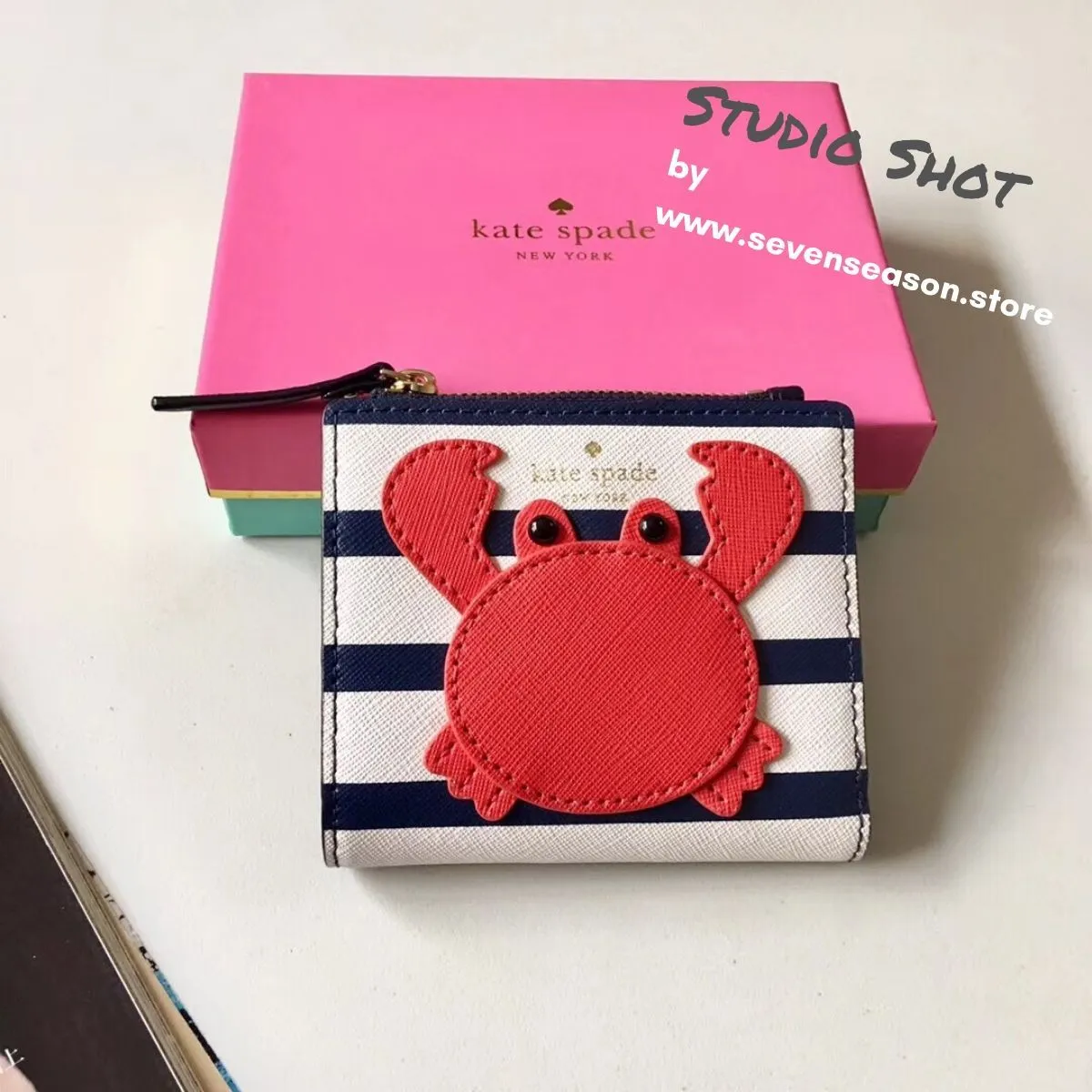Shore Thing Crab Adalyn Wallet